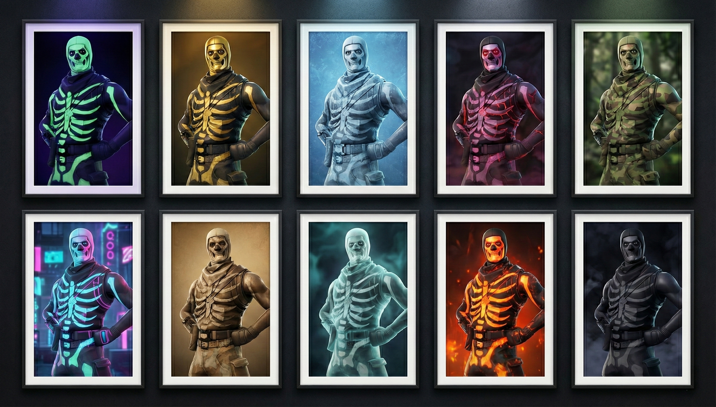 400+ Skins